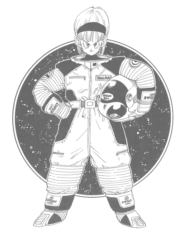 A Cartoon Of A Woman In A Space Suit
