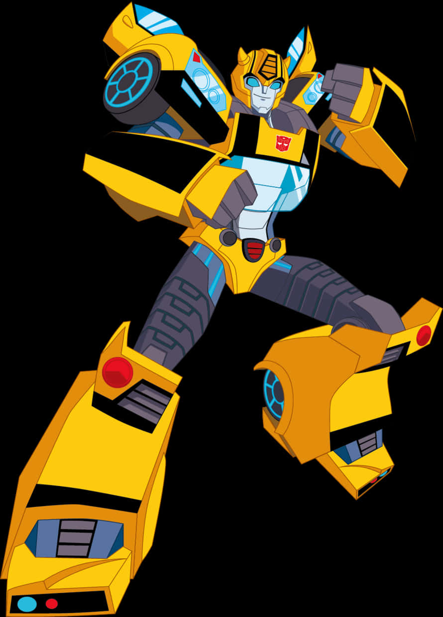 Cartoon Character Of A Robot