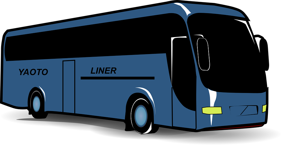 Bus, Public Transport, Transport, Mobile Home, Travel - Tour Bus Clip Art, Hd Png Download