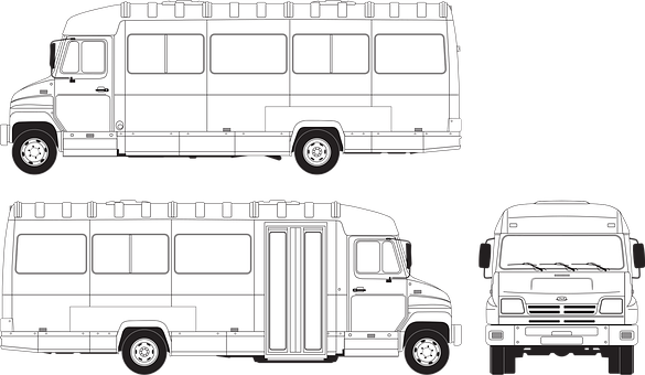 Bus Png 585 X 340