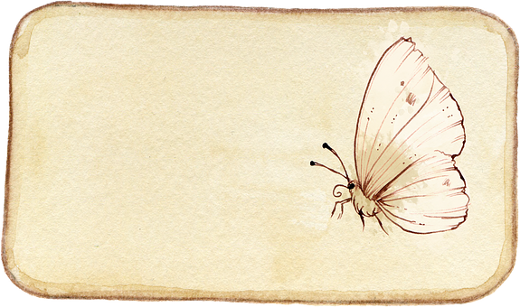 A Drawing Of A Butterfly