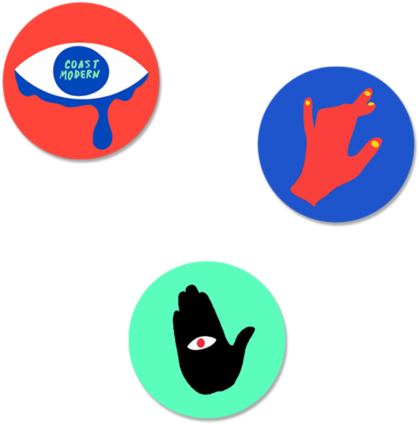 A Group Of Round Icons With Different Colors