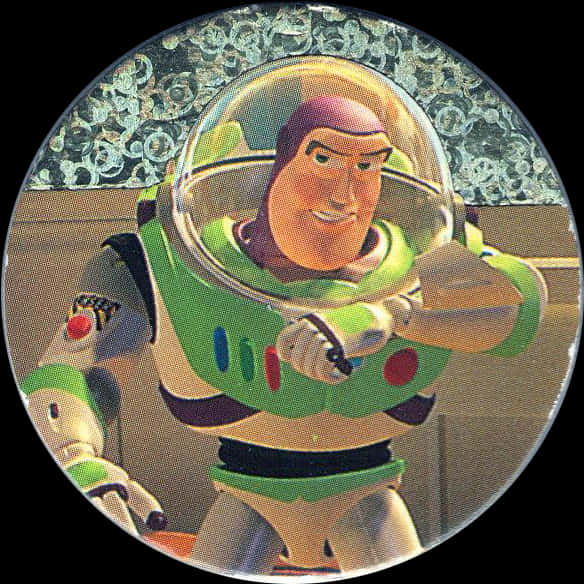 A Cartoon Character In A Space Suit