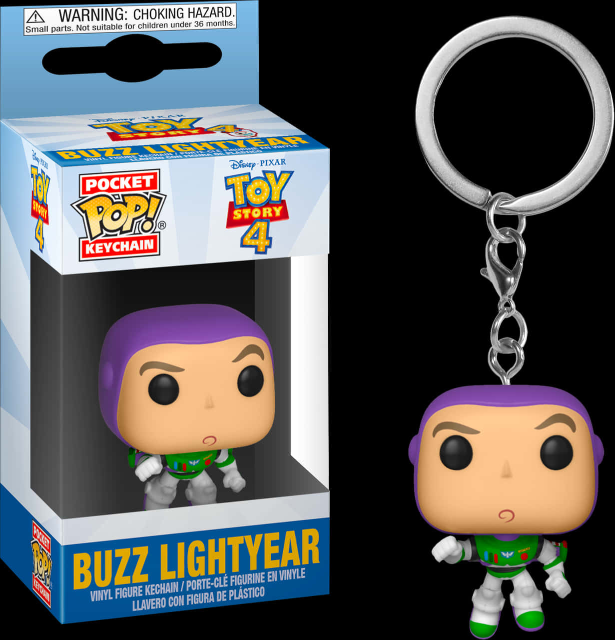 Buzz Lightyear Pocket Pop Keychain