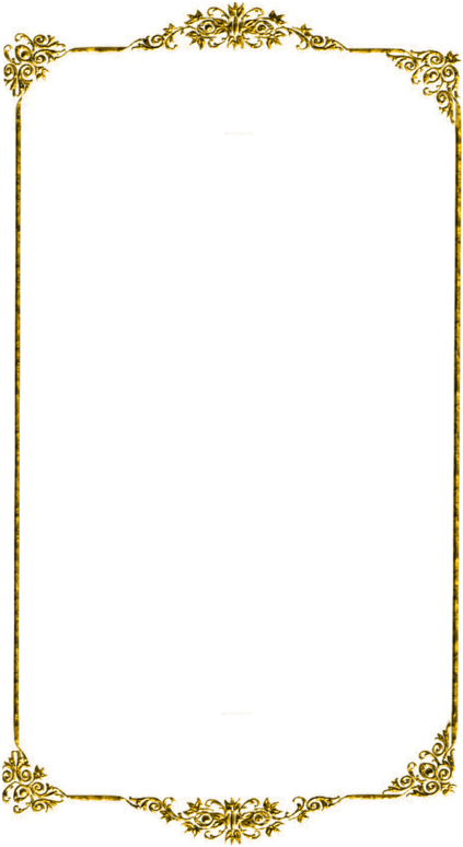 A Black Background With A Gold Border