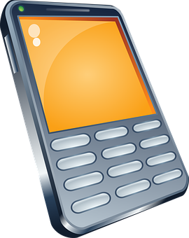 A Close-up Of A Cell Phone