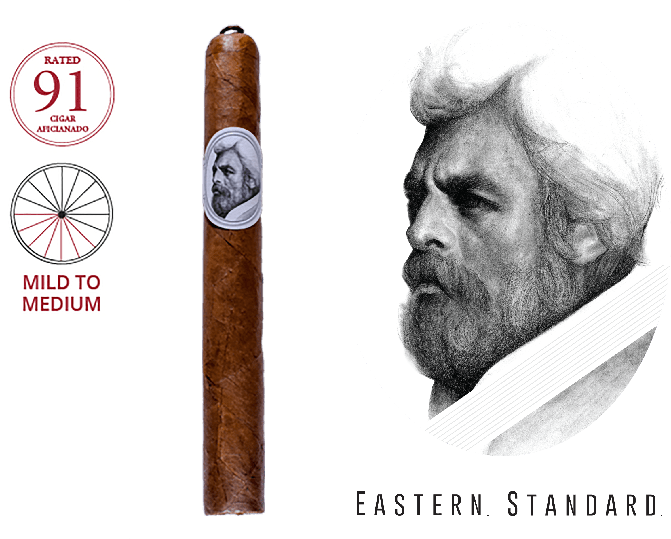 A Cigar And A Drawing Of A Man