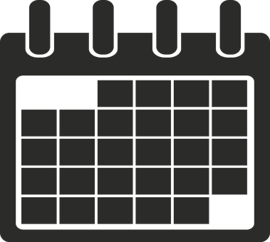 A Calendar With A Grid