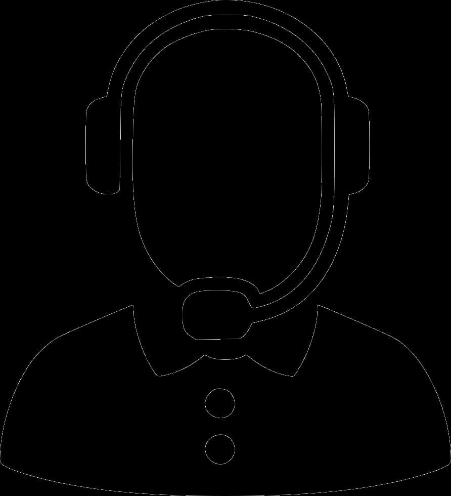 A Person With Headphones And Microphone