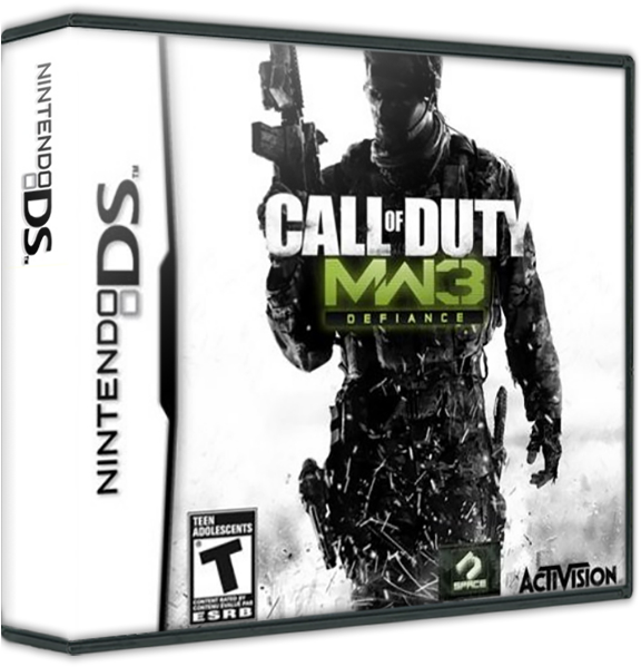 A Video Game Box With A Man Holding A Gun