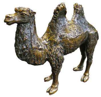 A Statue Of A Camel