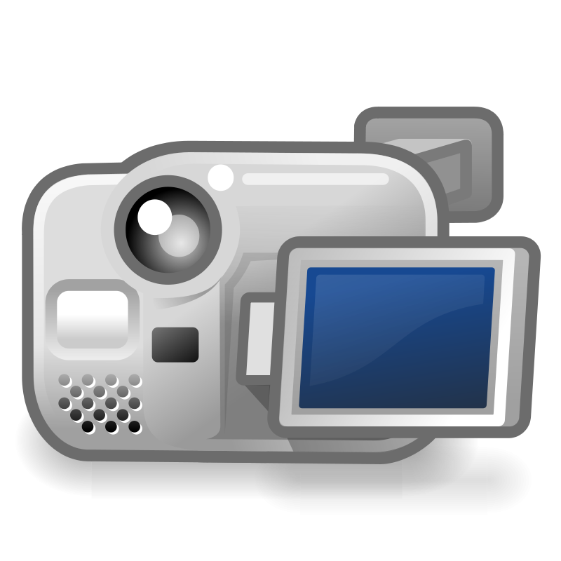 A Video Camera With A Screen