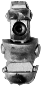 A Black And White Image Of A Robot