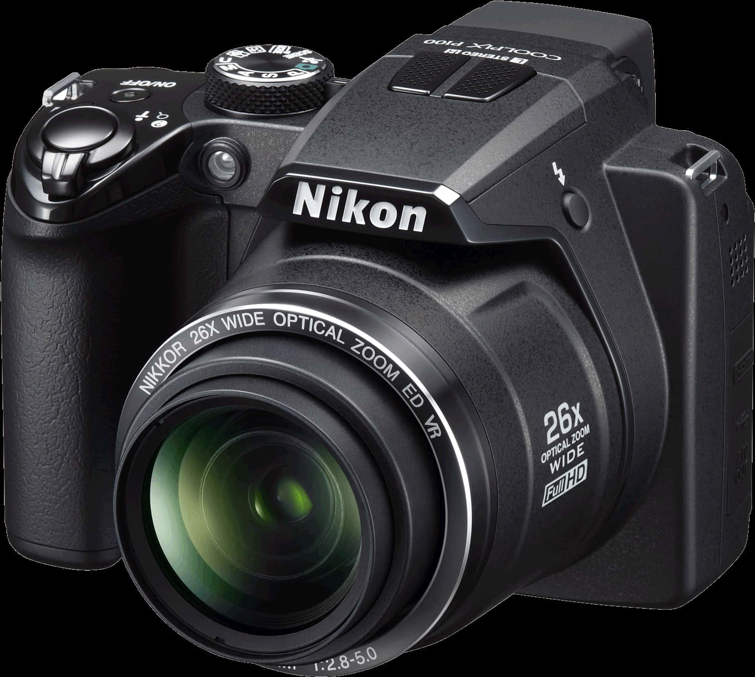 Camera - Nikon Coolpix P100, Hd Png Download