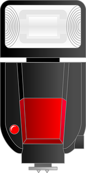 A Black And Red Device With A Red Liquid In It