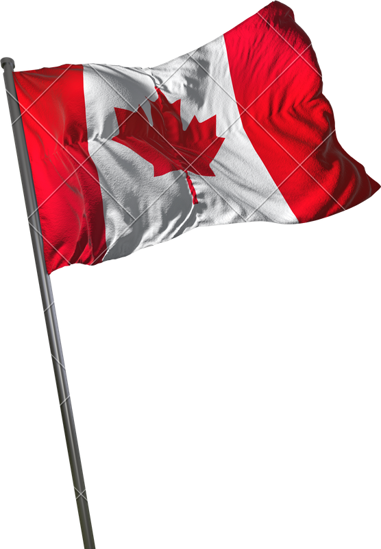 Canadian Flag Png - Canadian Flag Transparent Background, Png Download