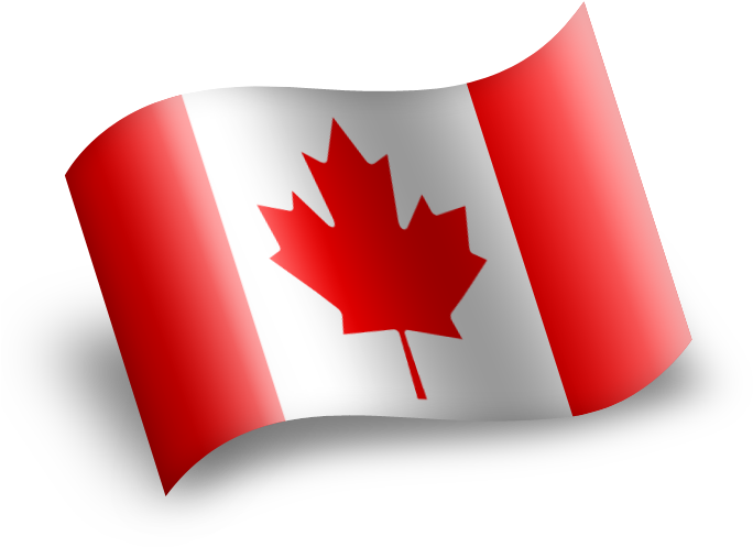 Canadian Flag Png Transparent, Png Download