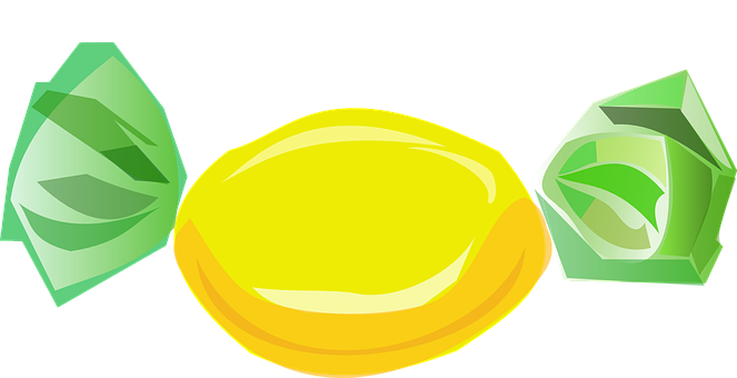 A Yellow And Green Lemon
