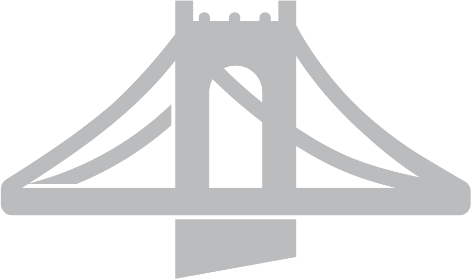 A Grey Bridge With A Black Background