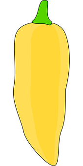 A Yellow Object With Black Background