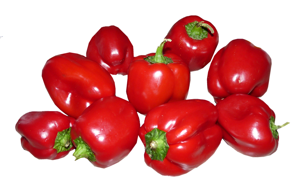 A Group Of Red Peppers