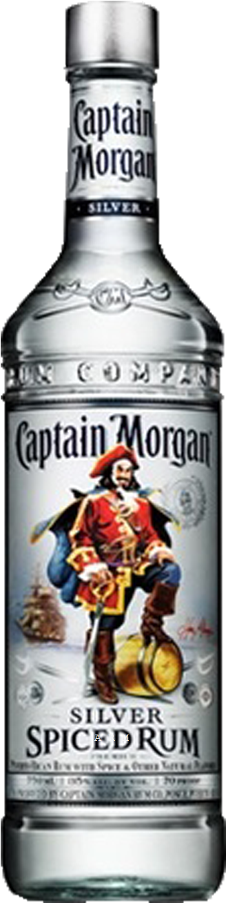 A Silver Can With A Silver Cap And A Silver Label With A Pirate On It