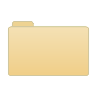A Yellow Folder With A Black Background