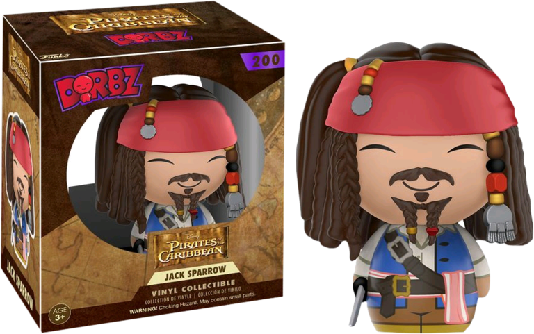 A Toy Box With A Pirate Figure