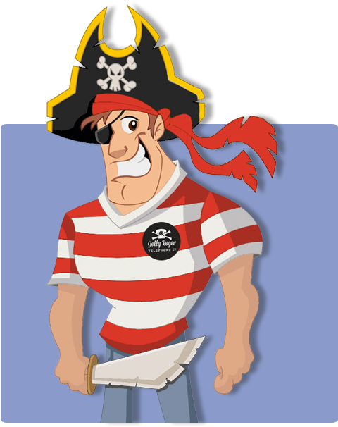 Cartoon Of A Pirate