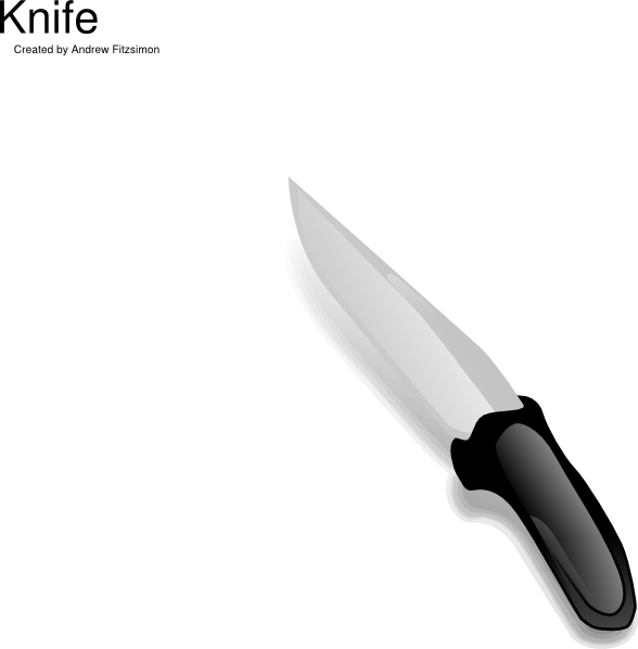 Cartoon Knife Png - Knife Clip Art, Transparent Png