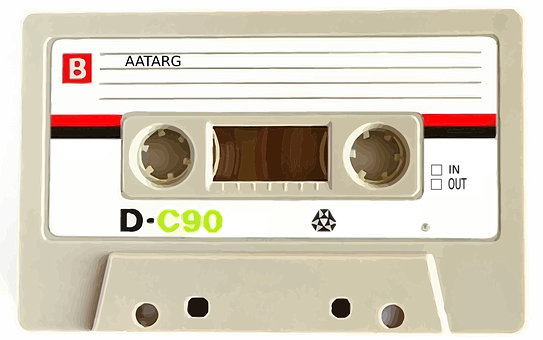 A Cassette Tape With A Label