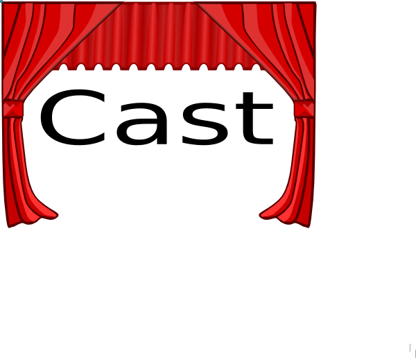 A Red Curtain With Black Background
