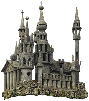 A Castle Built Out Of Stone