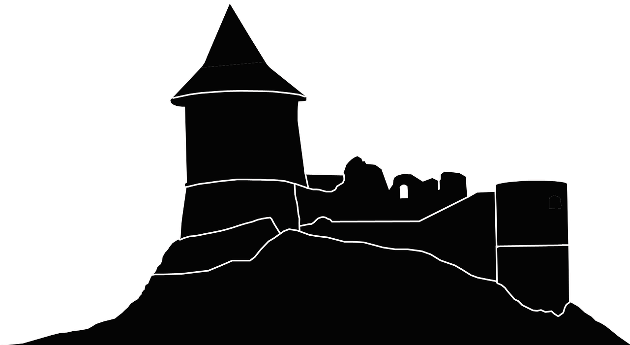 Castle Silhouette Png 1281 X 701