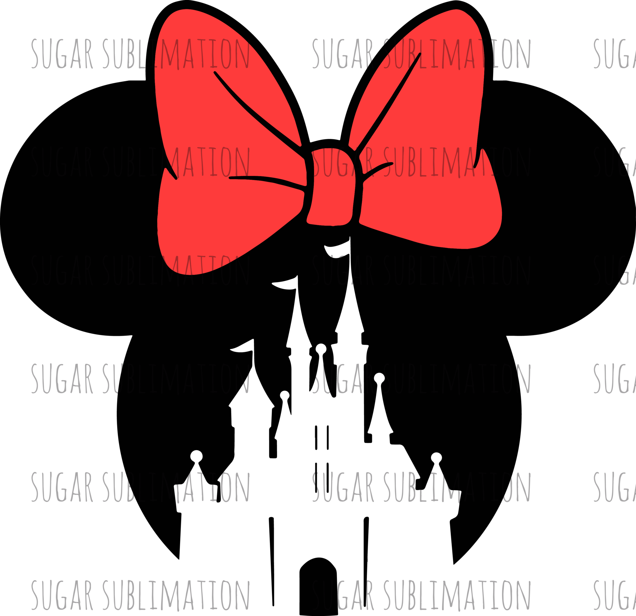 A Red Bow Tie On A Black Background