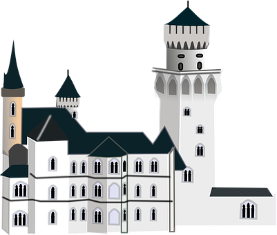 A Castle With A Tower