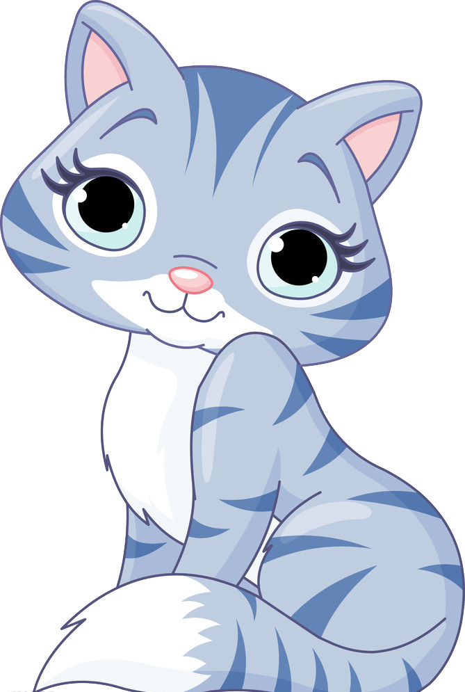Cat - Cute Cat Clipart Png, Transparent Png
