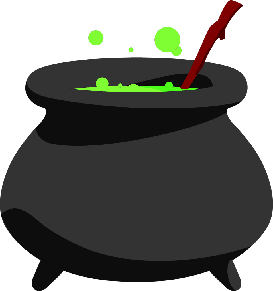 A Cartoon Of A Person's Cauldron