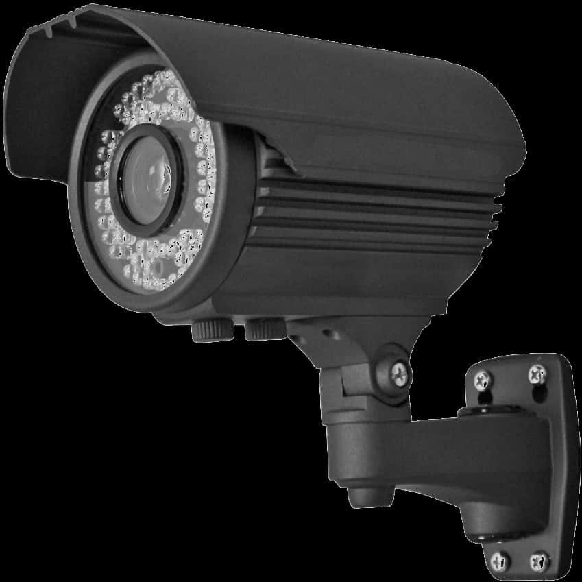 Cctv Camera Png Free Download - Bullet Type Cctv Camera, Transparent Png