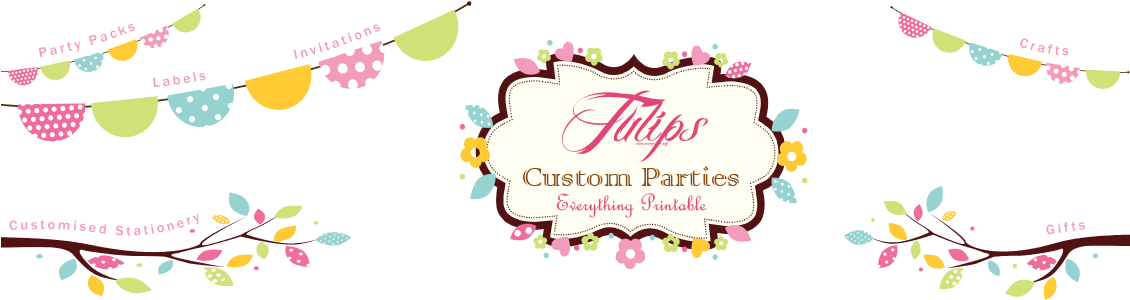 A Logo For A Custom Party