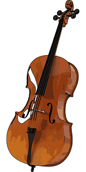 A Close-up Of A Cello