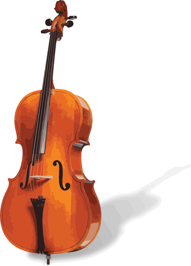 A Close Up Of A Cello