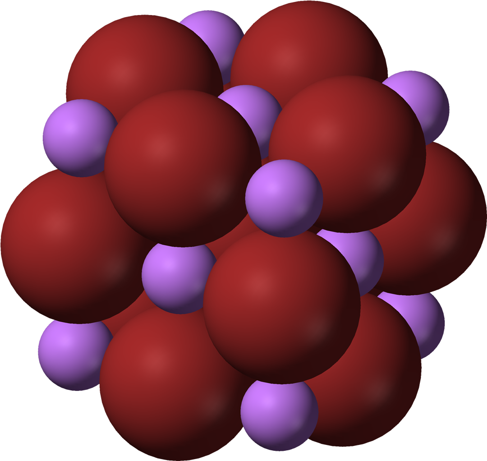 A Group Of Red And Purple Spheres