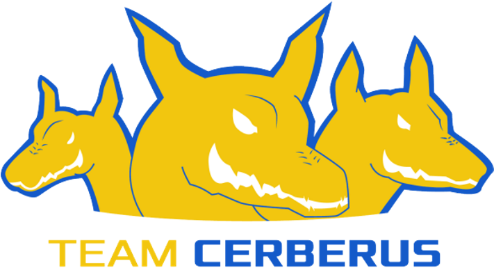 A Yellow Cartoon Animal With Blue Text