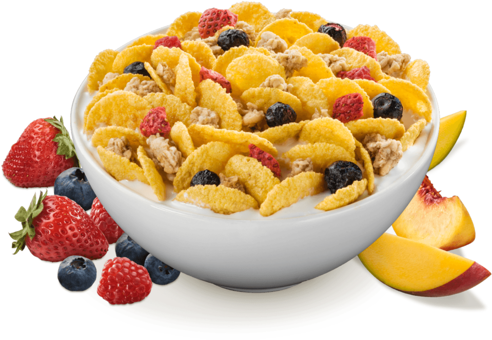 A Bowl Of Cereal With Fruit