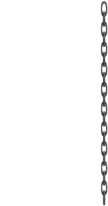 A Chain On A Black Background
