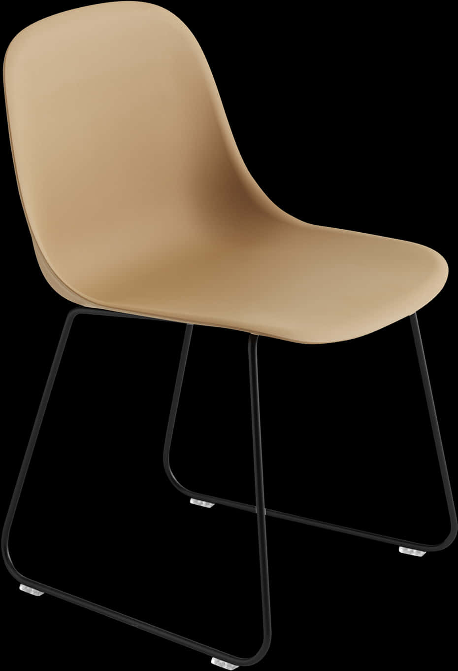 A Chair With Black Legs