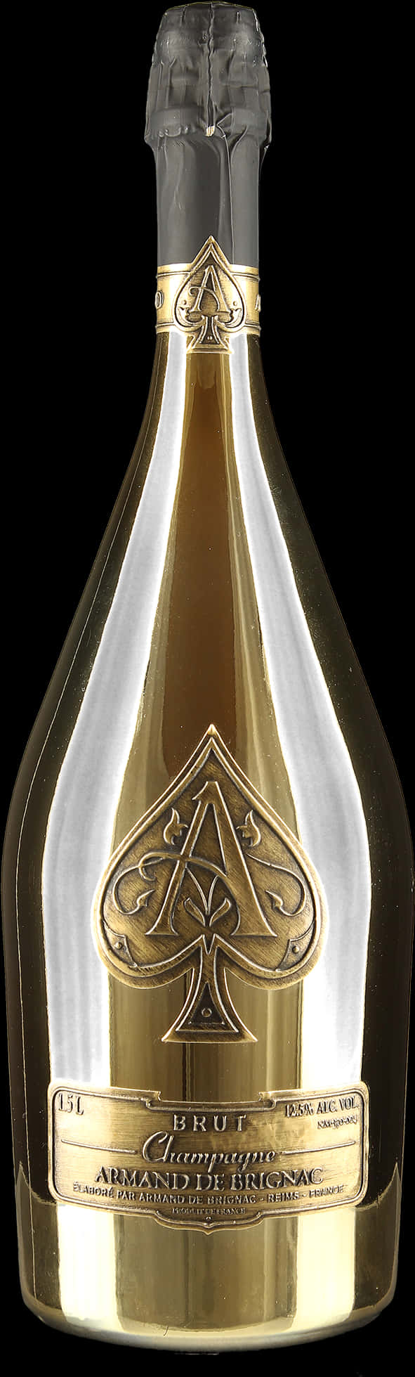 A Close-up Of A Bottle