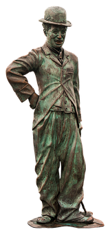 A Statue Of A Man With His Hand On His Hip