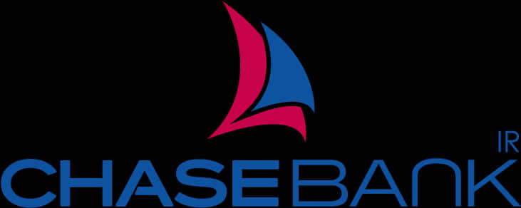 A Logo With A Red And Blue Sailboat
